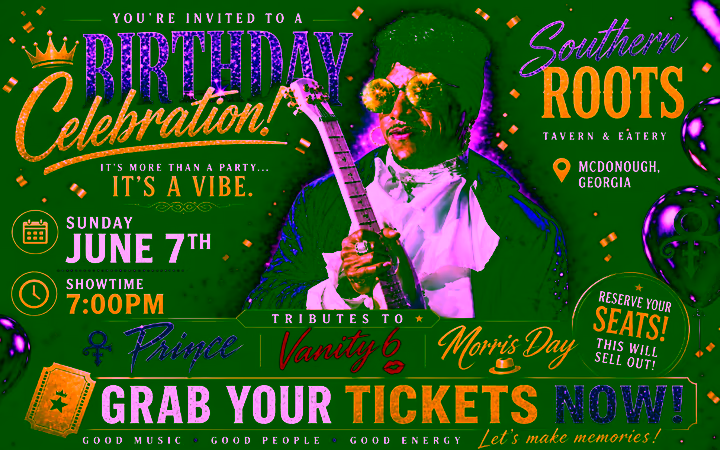 Prince - Vanity 6 - Morris Day Tribute Show